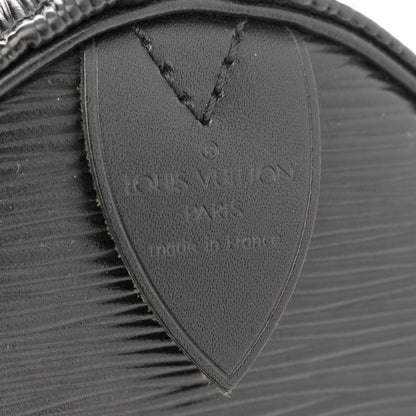 Louis Vuitton Epi Speedy 25 Black 6 of 13
