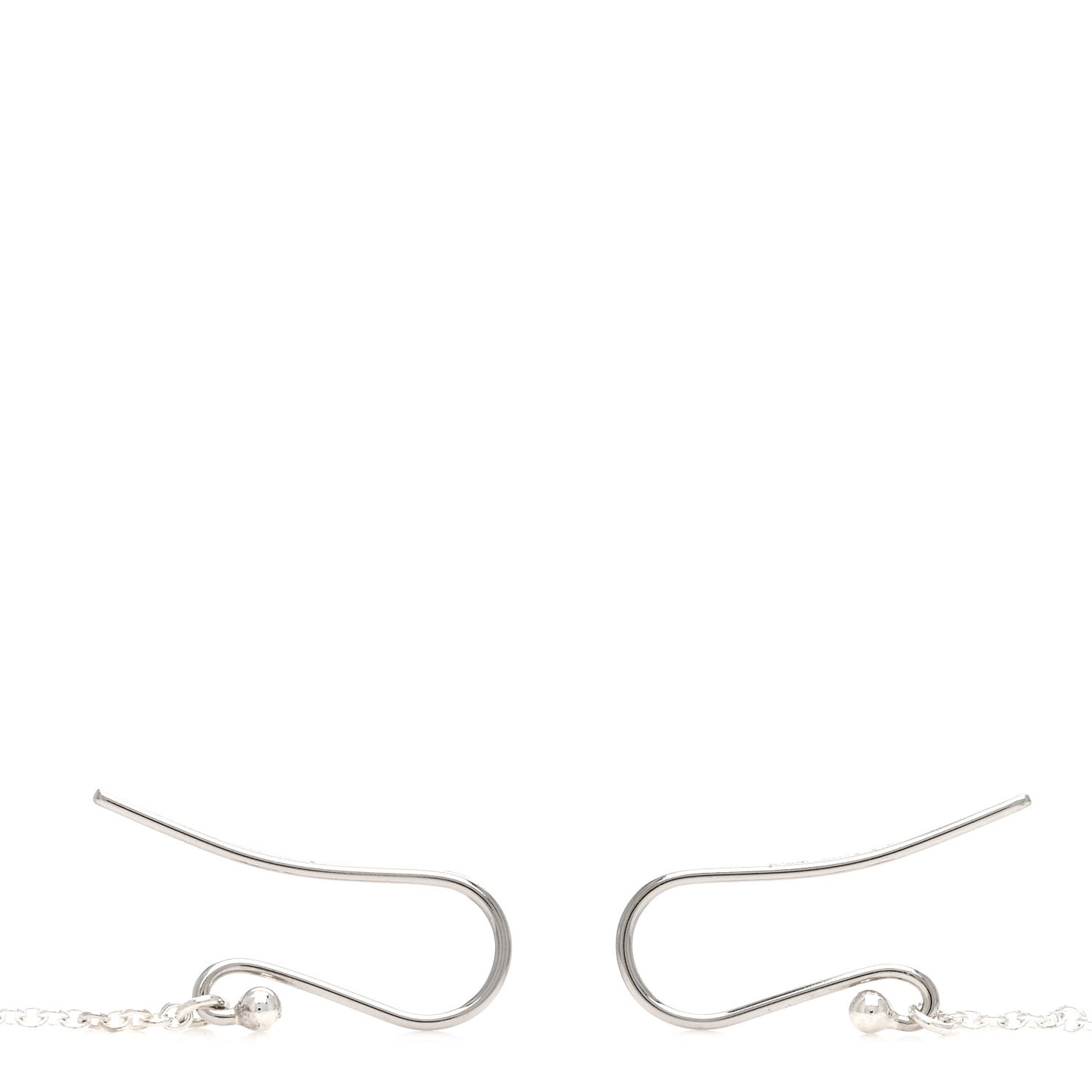 Sterling Silver Diamond .10ct Elsa Peretti Diamonds by the Yard Drop Earrings