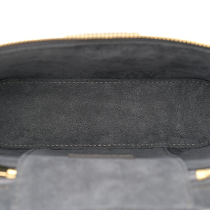 Louis Vuitton Calfskin Monogram Vanity Chain Pouch Trianon Grey 5 of 9