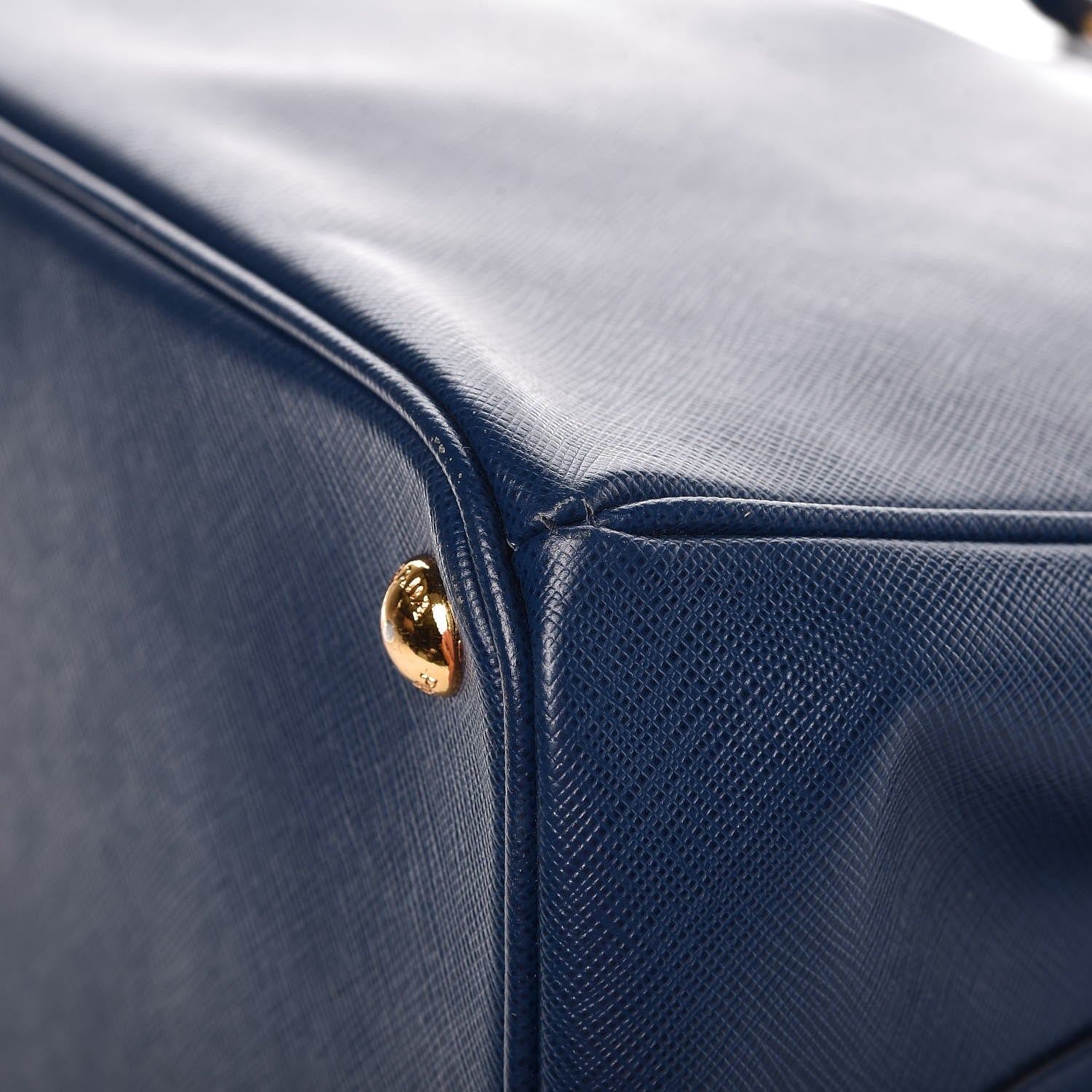 Prada Saffiano Large Galleria Double Zip Tote Bluette 14 of 15