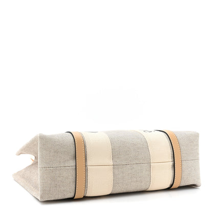 Chloe Cotton Calfskin Medium Woody Ribbon Tote Biscotti Beige 4 of 8