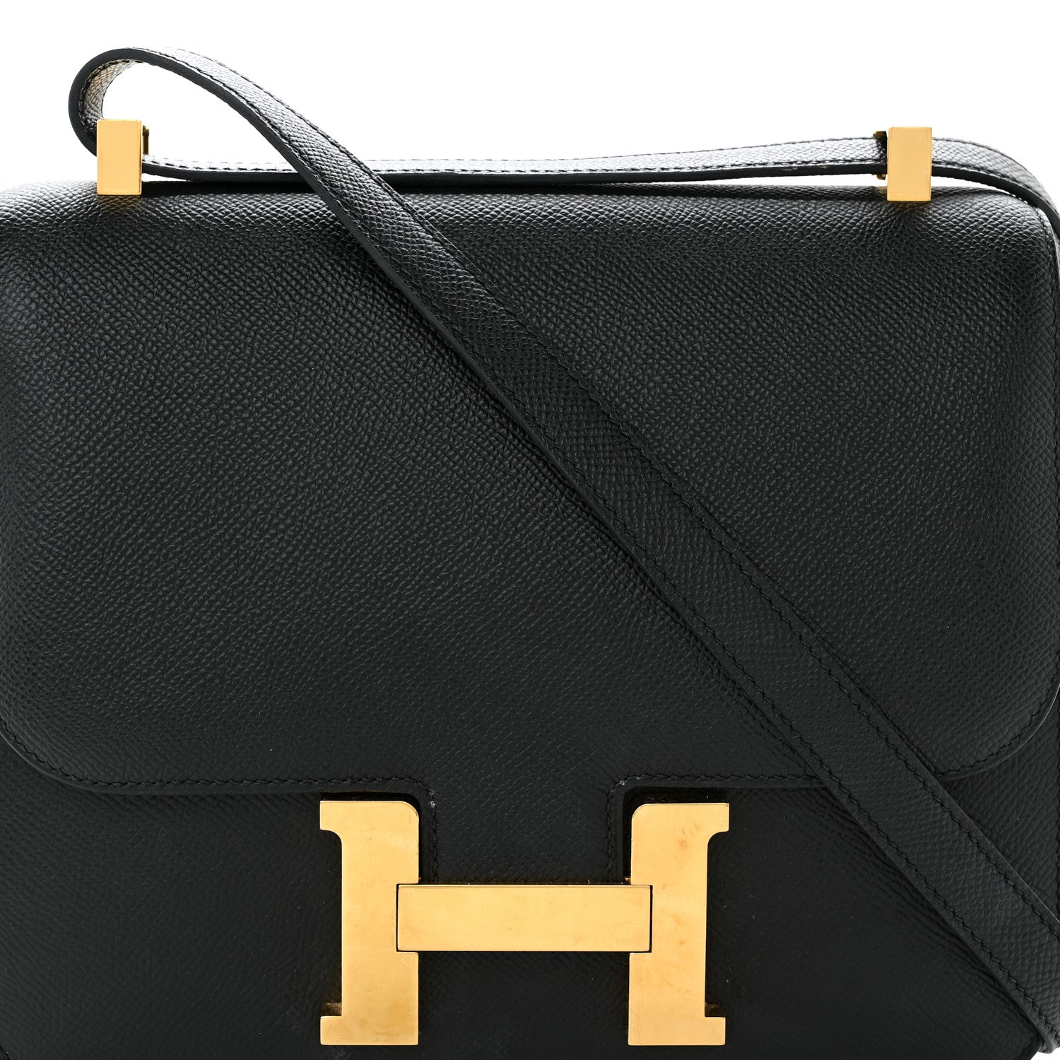 Hermes Epsom Constance 24 Black 8 of 15