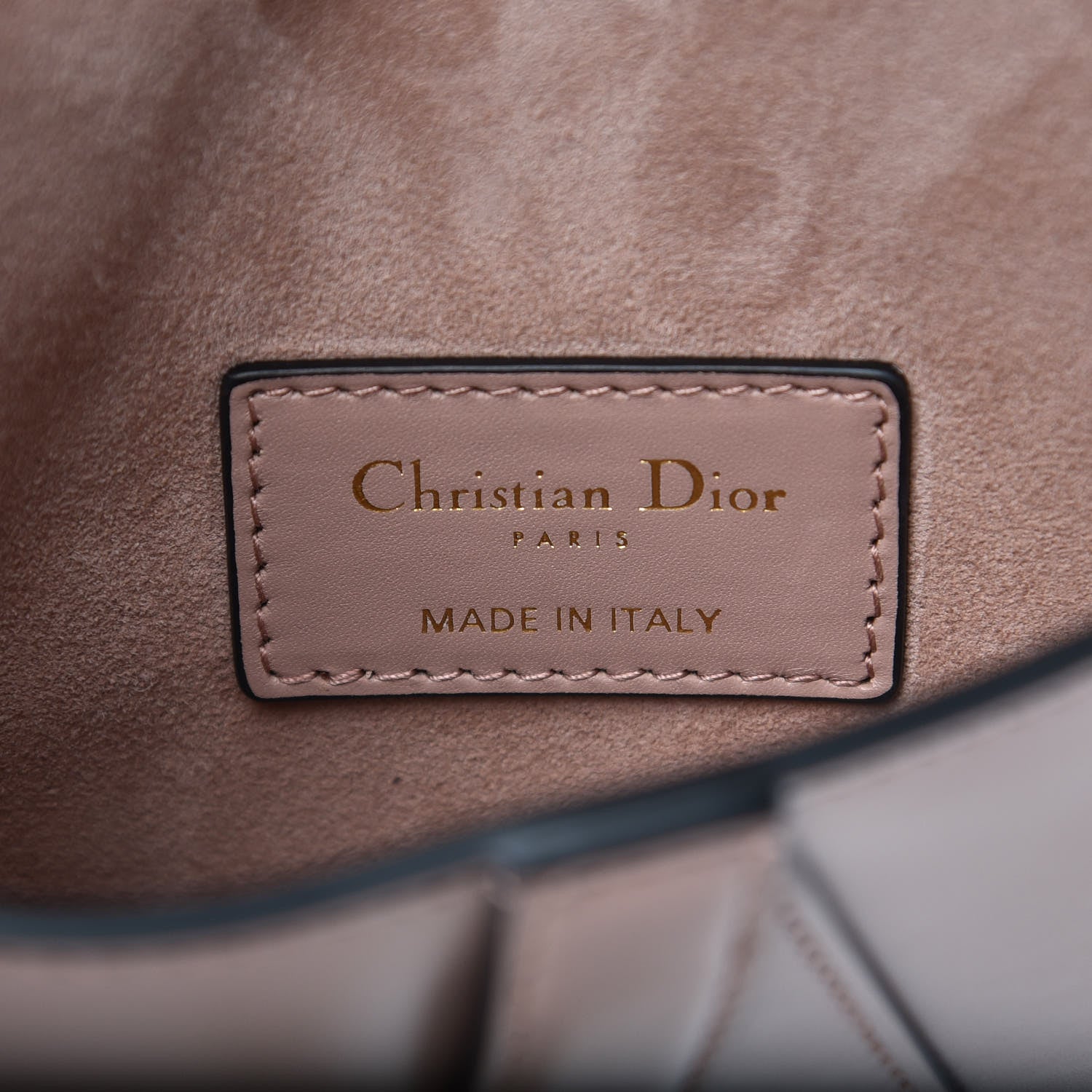 Christian Dior Calfskin Saddle Belt Bag Fard 6 of 8