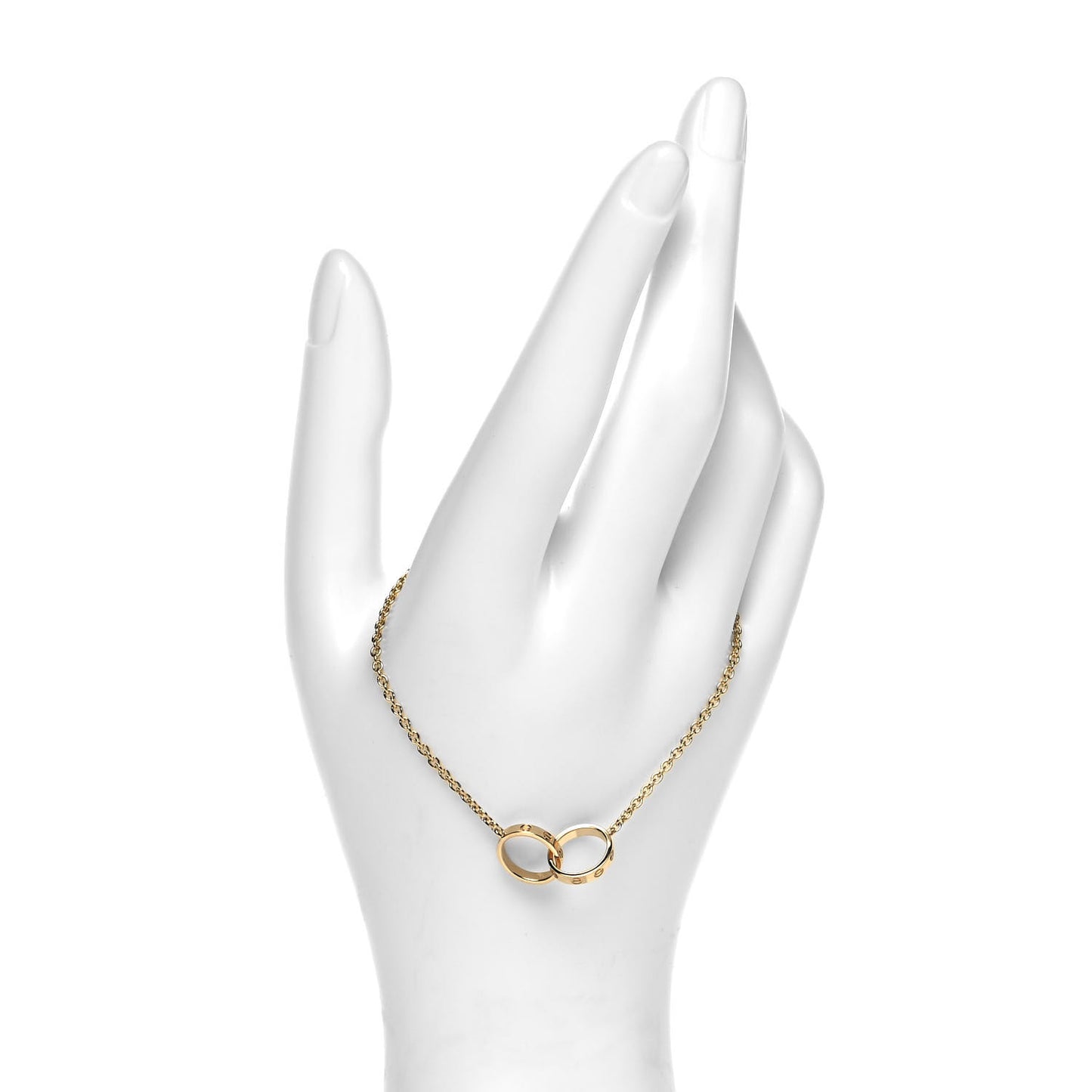 18K Yellow Gold Interlocking LOVE Bracelet