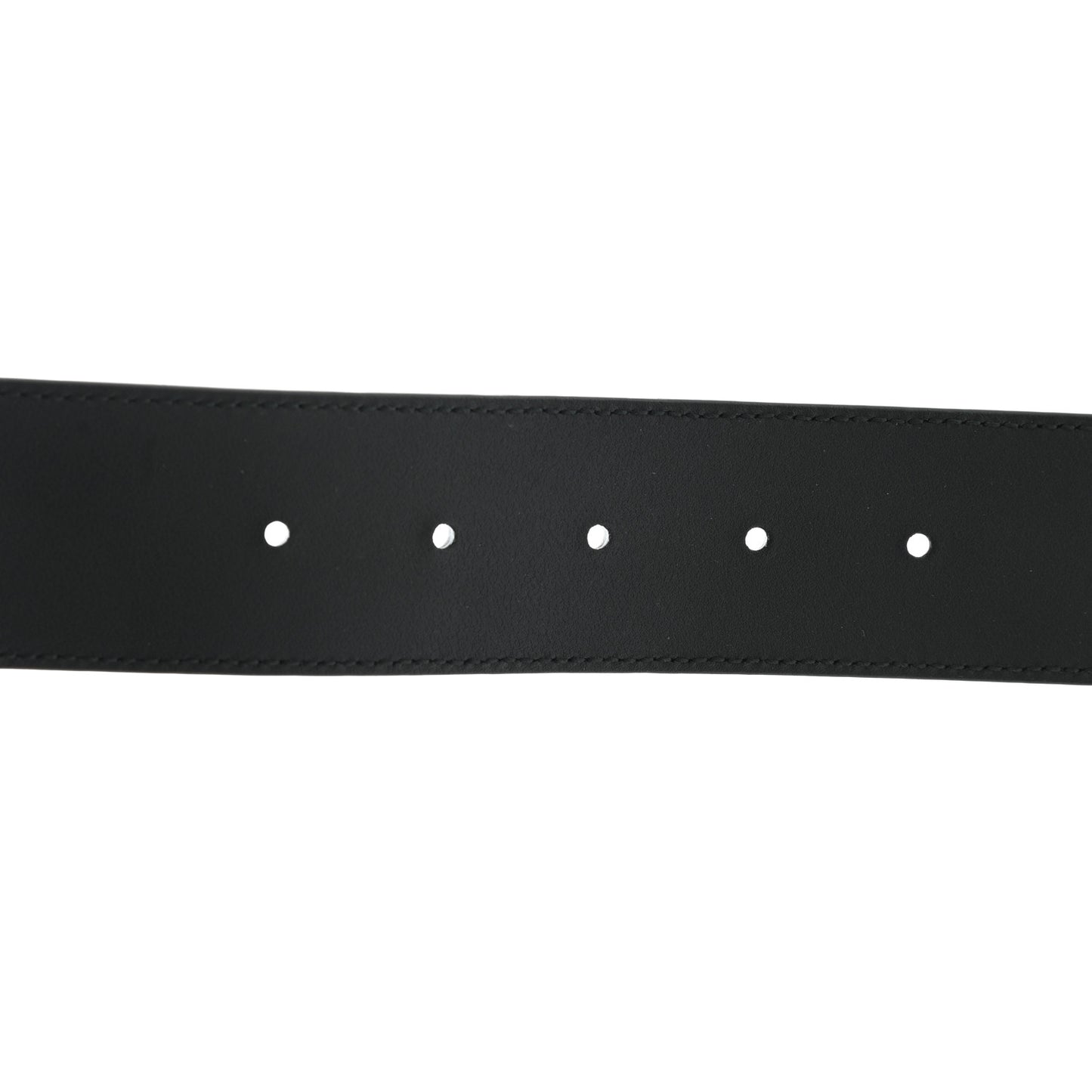 Moon Calfskin Nickel Dionysus Belt 90 36 Black