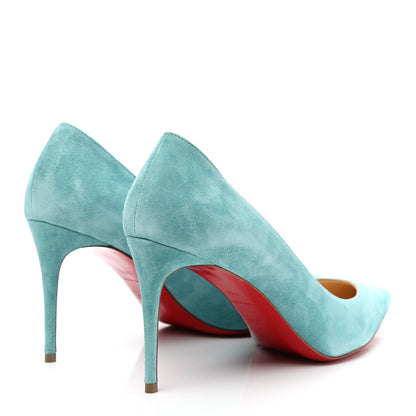 Christian Louboutin Veau Velours Pigalle Follies 85 Pumps 39.5 Noumea 4 of 9