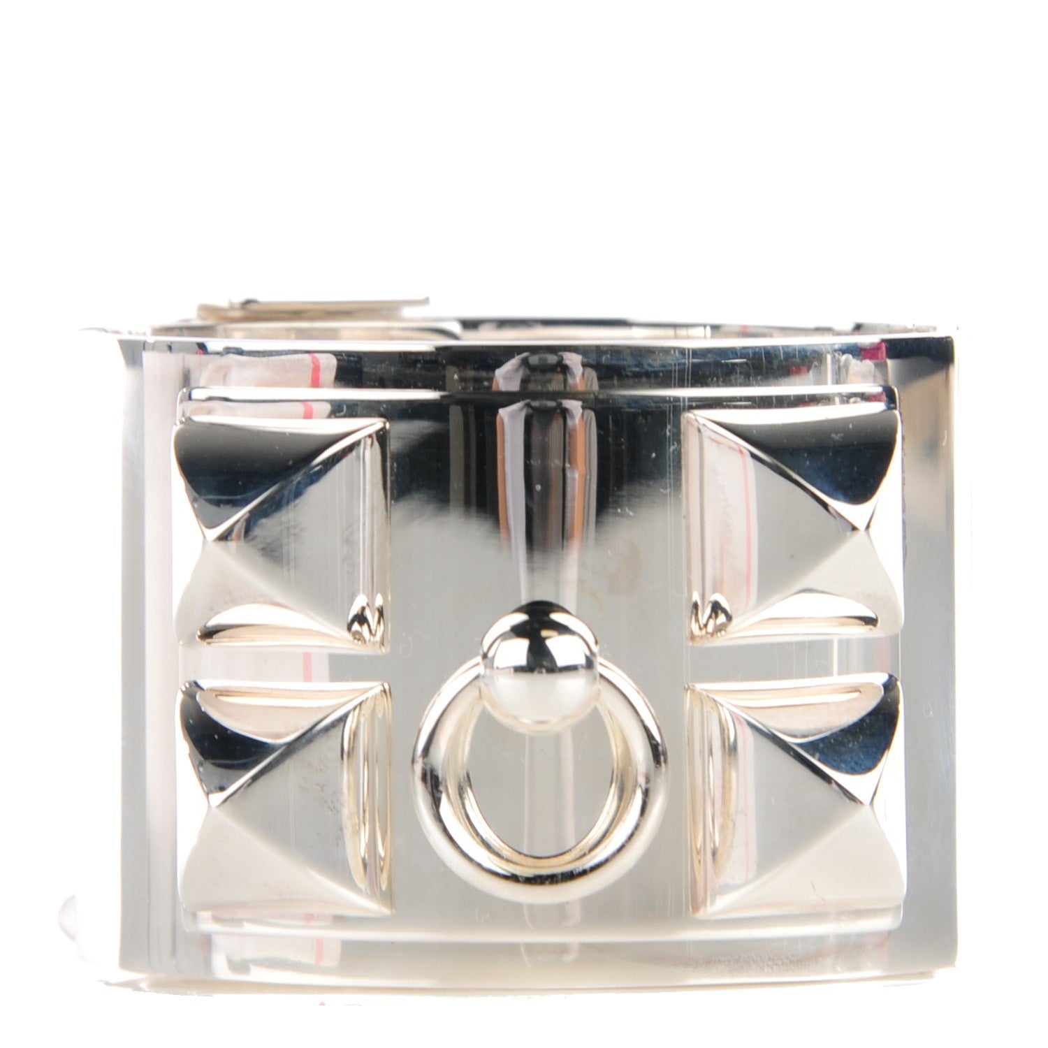 Hermes Sterling Silver Collier De Chien Bracelet SH 1 of 8