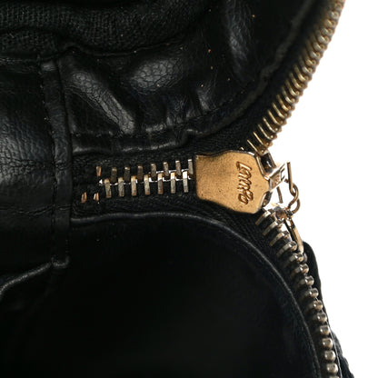 Chanel Caviar Vanity Cosmetic Case Black 10 of 15