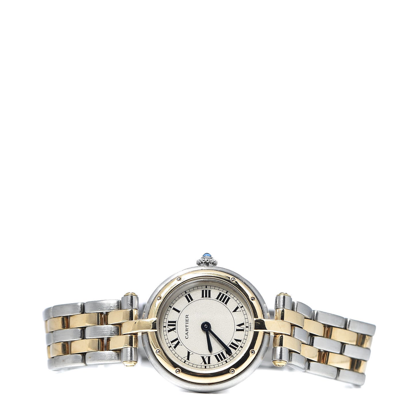 Stainless Steel 18K Yellow Gold 24mm Panthere Vendome Quartz Watch