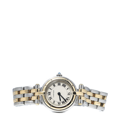 Cartier Stainless Steel 18K Yellow Gold 24mm Panthere Vendome Quartz Watch 3 of 6