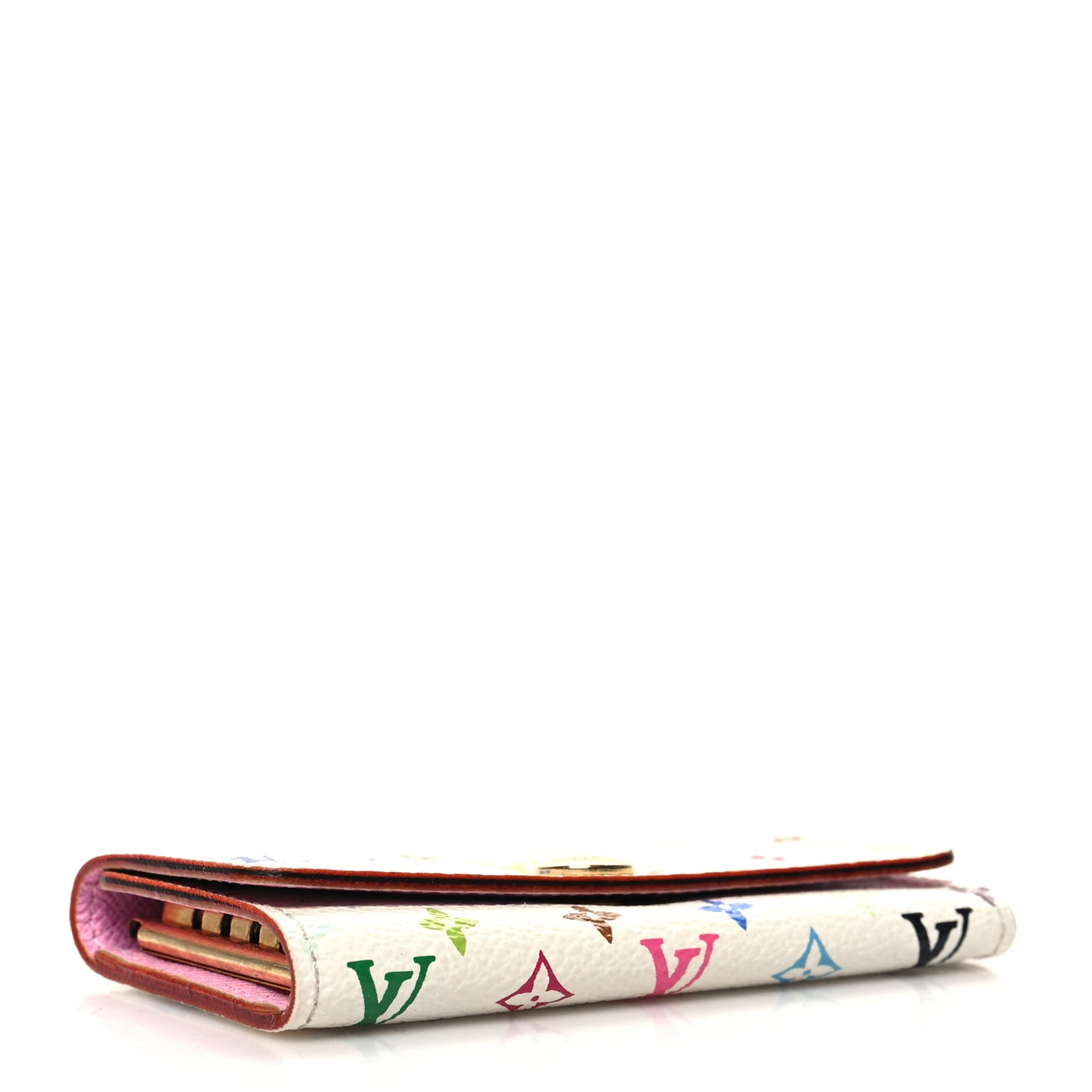 Monogram Multicolor Multicles 4 Key Holder White Litchi