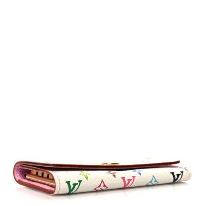 Louis Vuitton Monogram Multicolor Multicles 4 Key Holder White Litchi 4 of 9