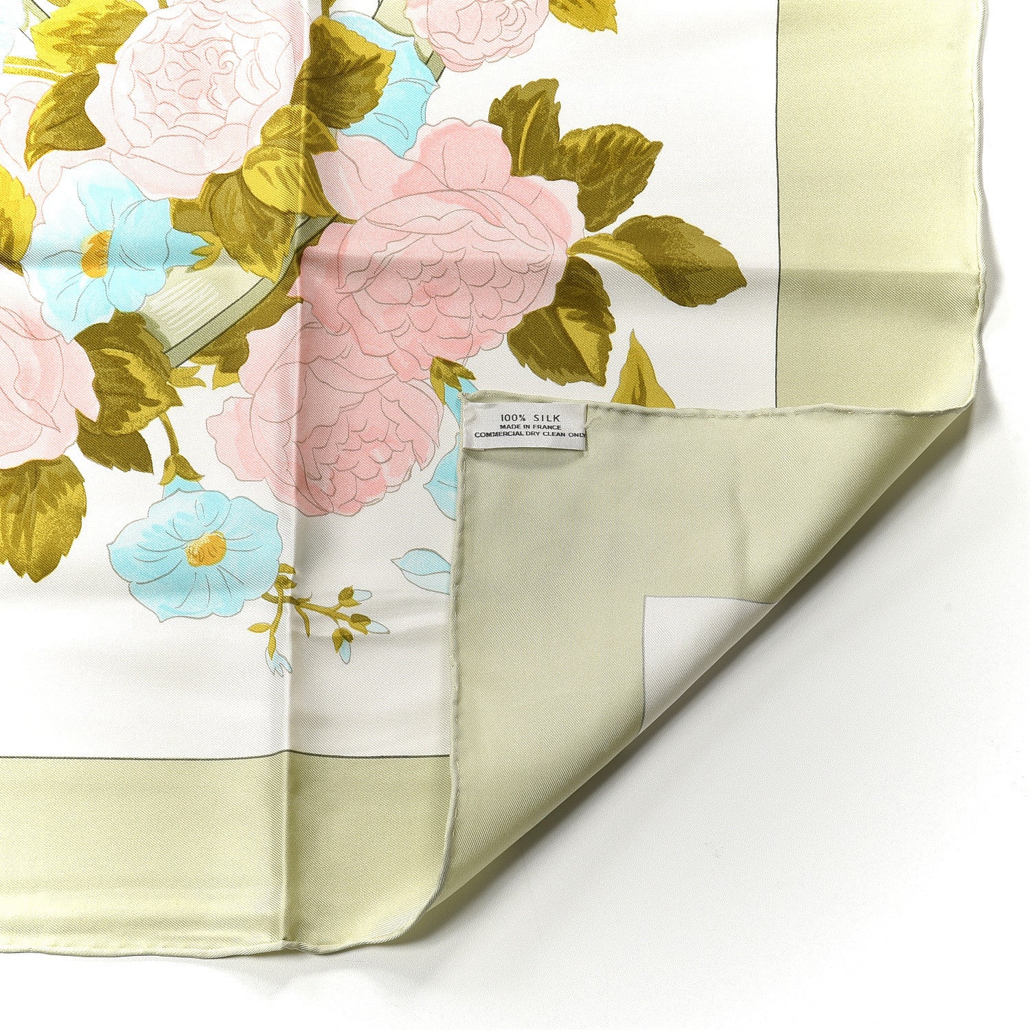 Hermes Jacquard Silk Romantique Scarf 90 3 of 5
