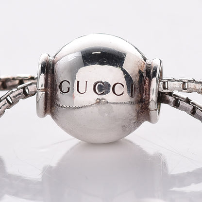 Gucci Sterling Silver Wood Boule Britt Bracelet Green 4 of 6