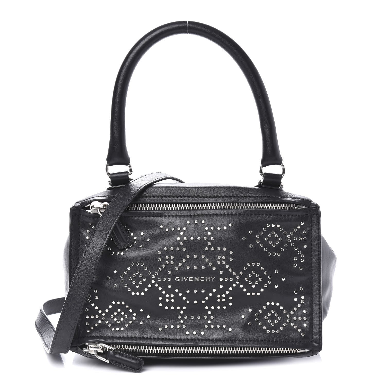 Givenchy Calfskin Small Studded Pandora Black 1 of 10