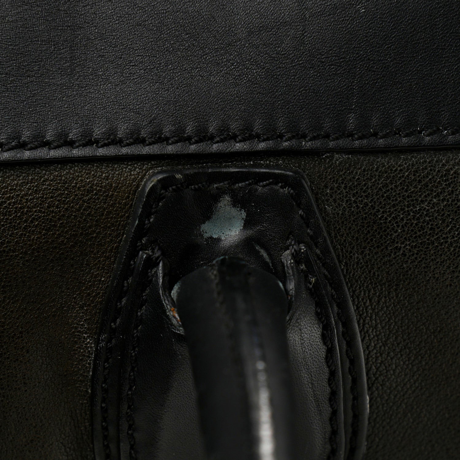 Celine Smooth Calfskin Mini Bi-Color Luggage Forest Black 9 of 29