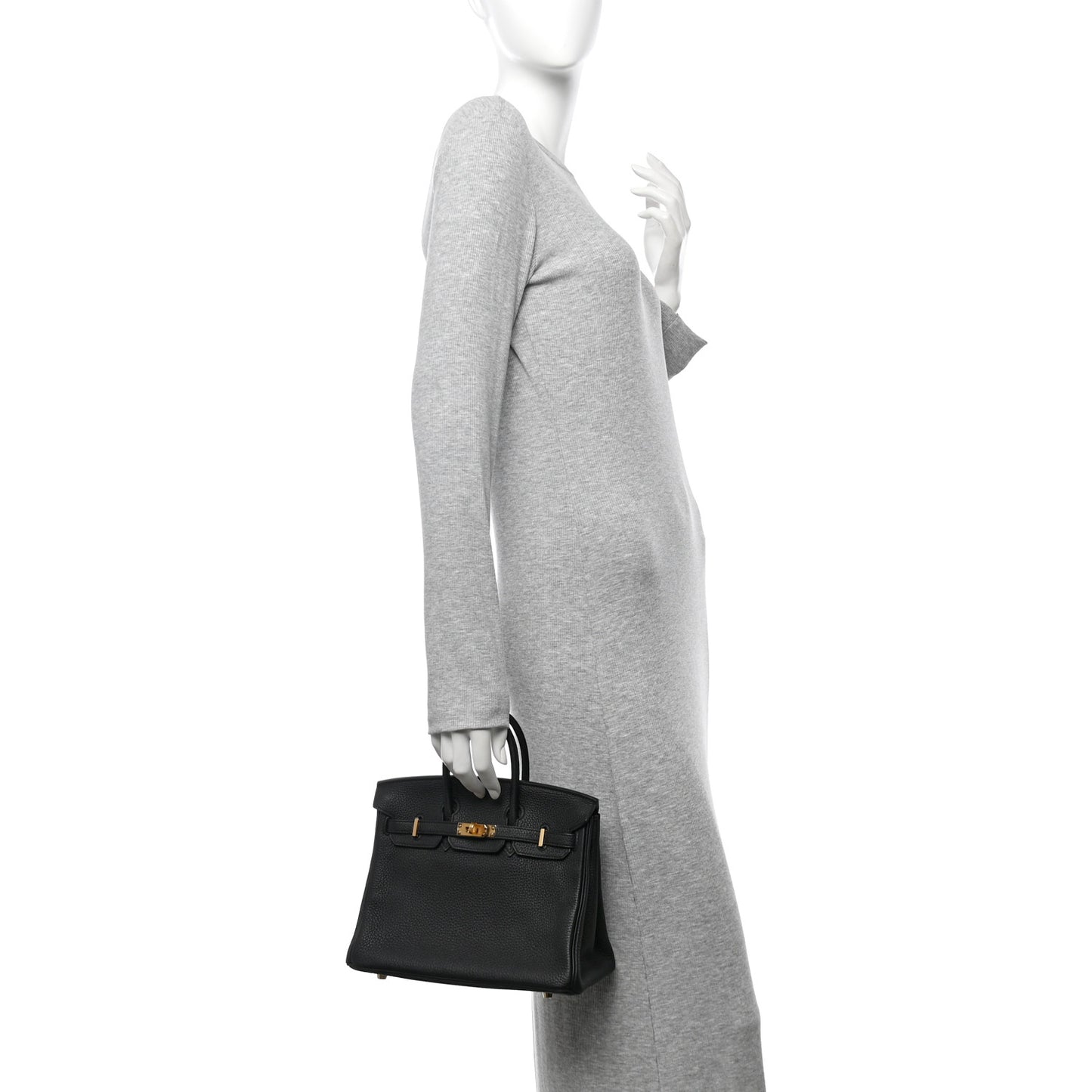 Togo Birkin 25 Black