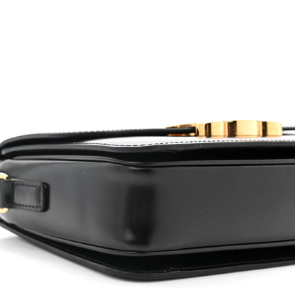 Celine Shiny Calfskin Teen Triomphe Black 8 of 9