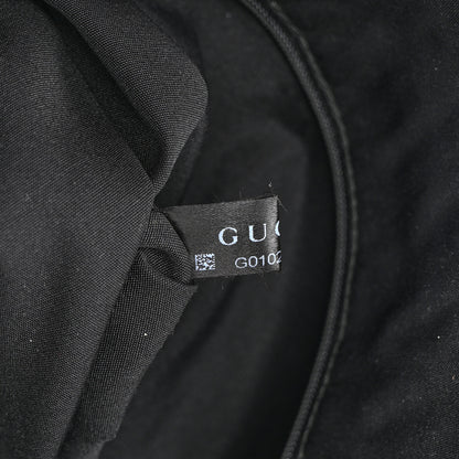 Gucci Canvas Large Half Moon Hobo Black 8 of 11
