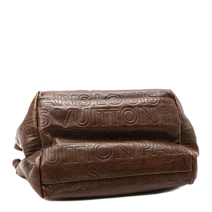 Louis Vuitton Monogram Paris Souple Whisper PM Chocolate 4 of 9