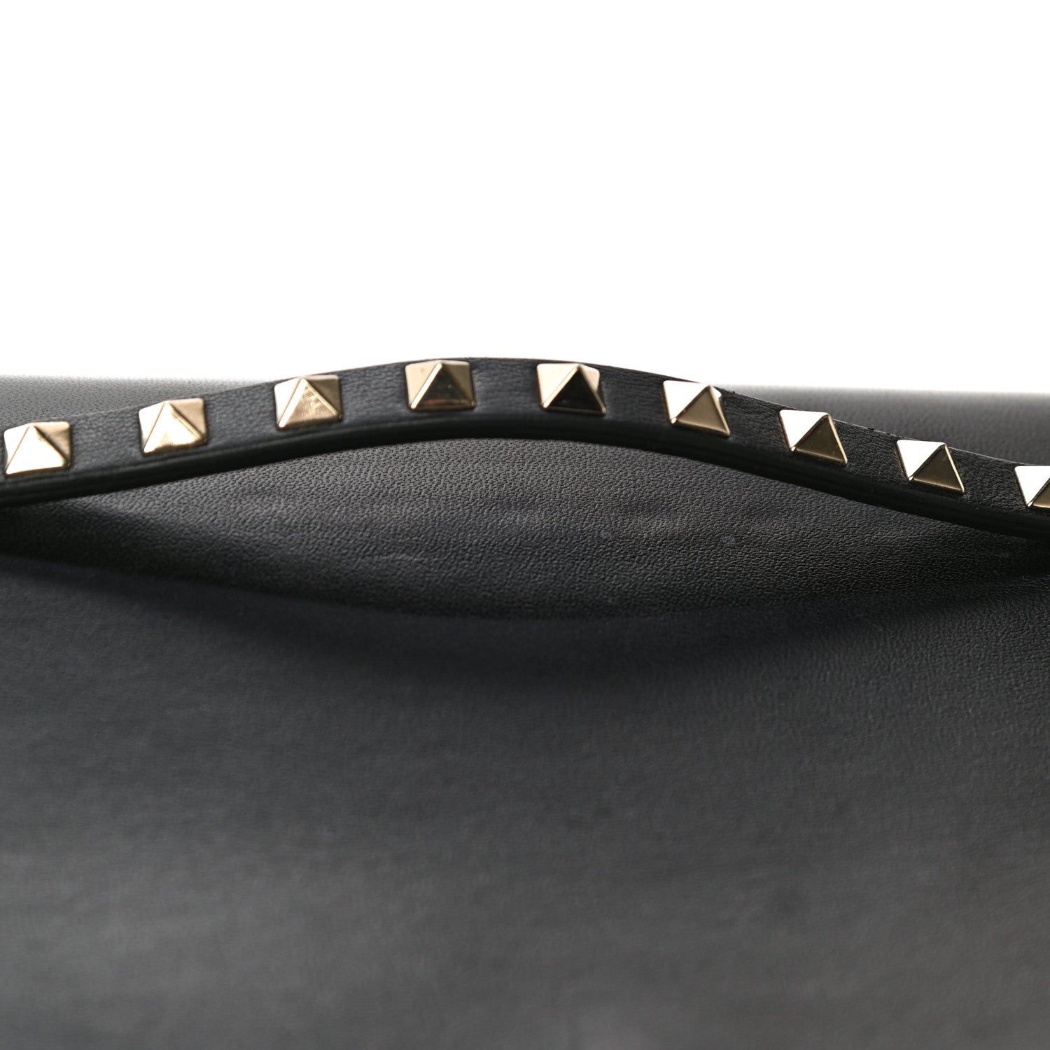 Valentino Garavani Nappa Rockstud Wristlet Clutch Black 12 of 19