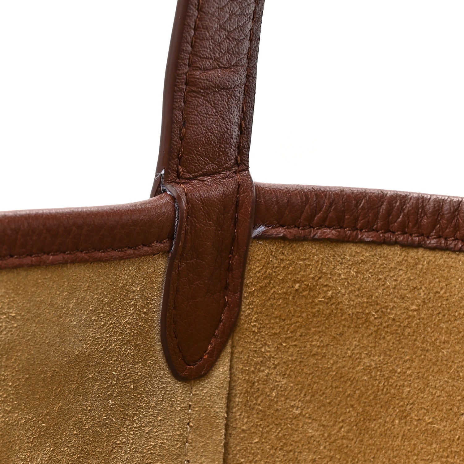 The Row Calfskin Large N/S Park Tote Burnt Wood 15 of 15