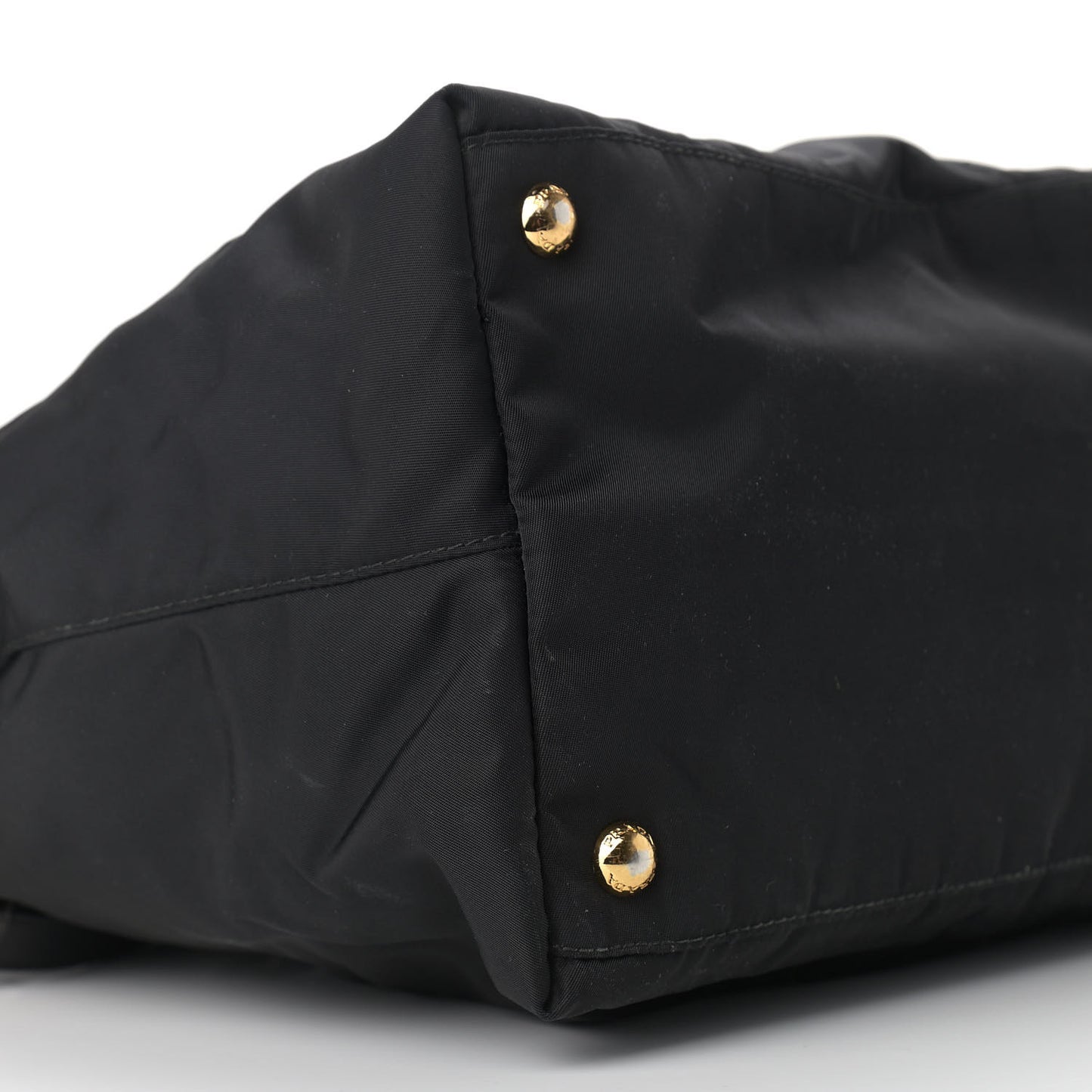 Tessuto Nylon Saffiano Tote Black