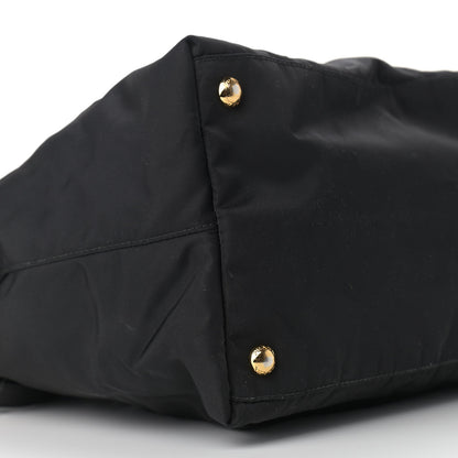 Prada Tessuto Nylon Saffiano Tote Black 7 of 10