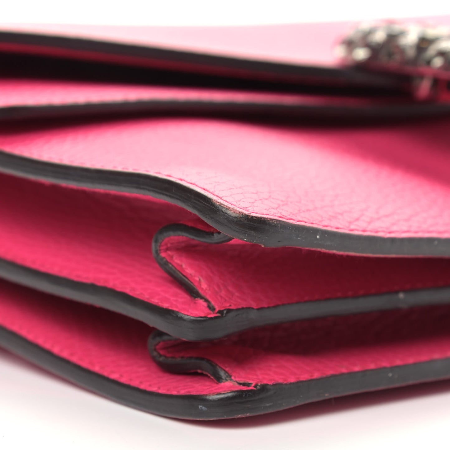 Dollar Calfskin Small Dionysus Shoulder Bag Box Pink