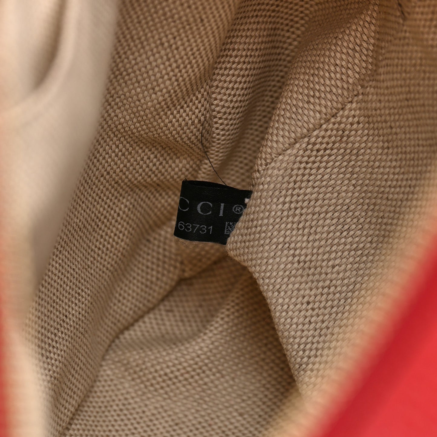 Pebbled Calfskin Soho Chain Backpack Hibiscus Red