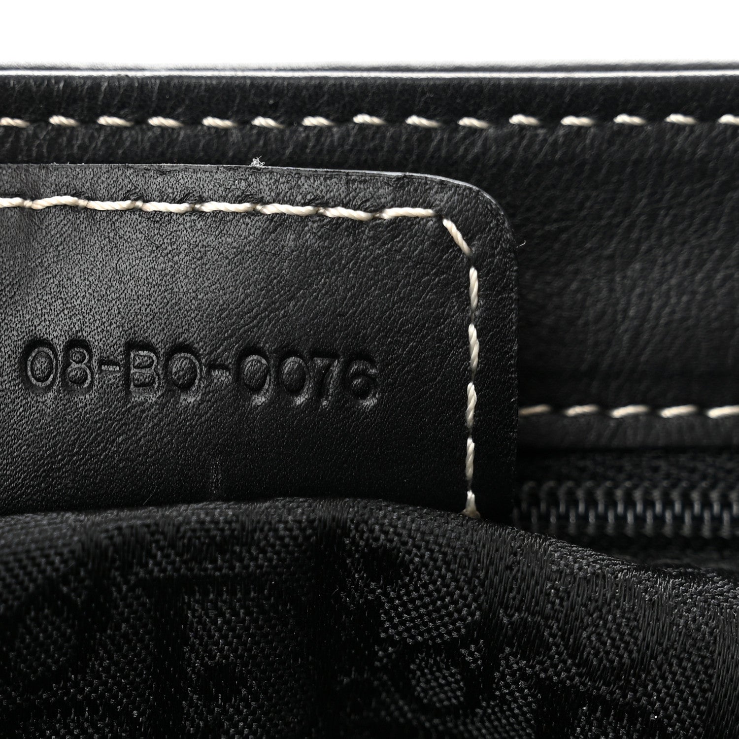 Christian Dior Calfskin Saint Germain Shoulder Bag Black 7 of 10