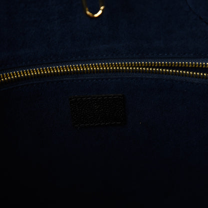 Louis Vuitton Empreinte Monogram Giant Neverfull MM Black 8 of 9