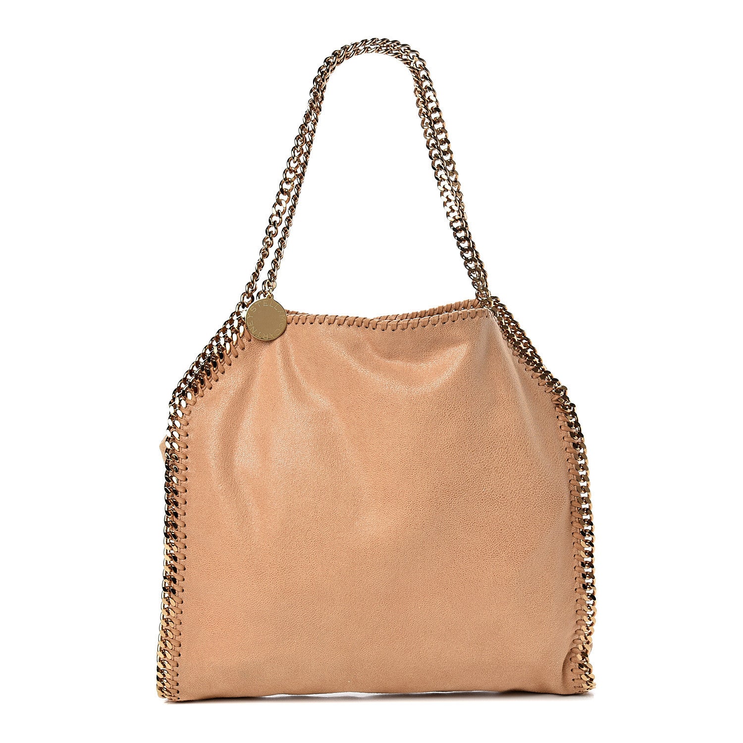 Stella McCartney Shaggy Deer Small Falabella Tote Tan 1 of 10