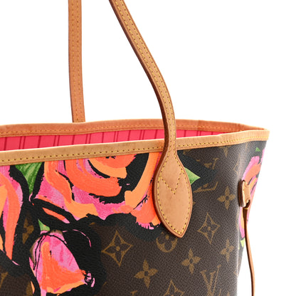 Louis Vuitton Monogram Roses Neverfull MM 12 of 12