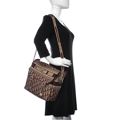 Christian Dior Oblique Medium Diorcamp Messenger Bordeaux 2 of 9