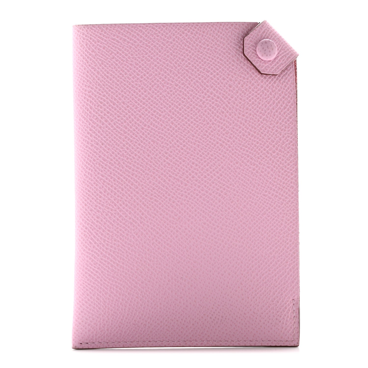 Hermes Epsom Tarmac PM Passport Holder Mauve Sylvestre 1 of 9