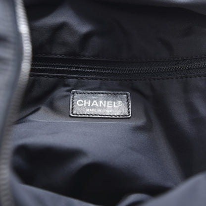 Chanel Nylon Travel Duffle Black 6 of 14