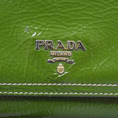 Prada Vernice Continental Wallet Green 7 of 8