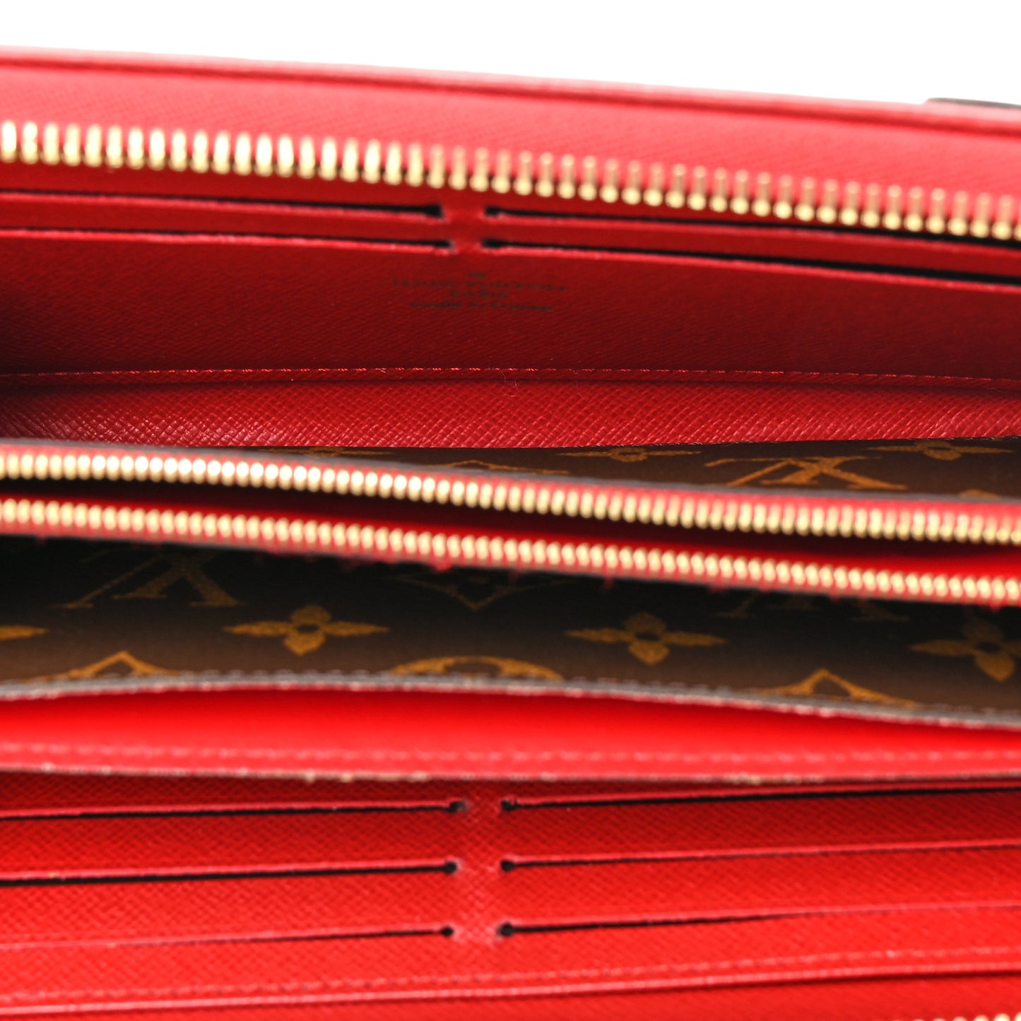 Monogram Retiro Zippy Wallet Cherry