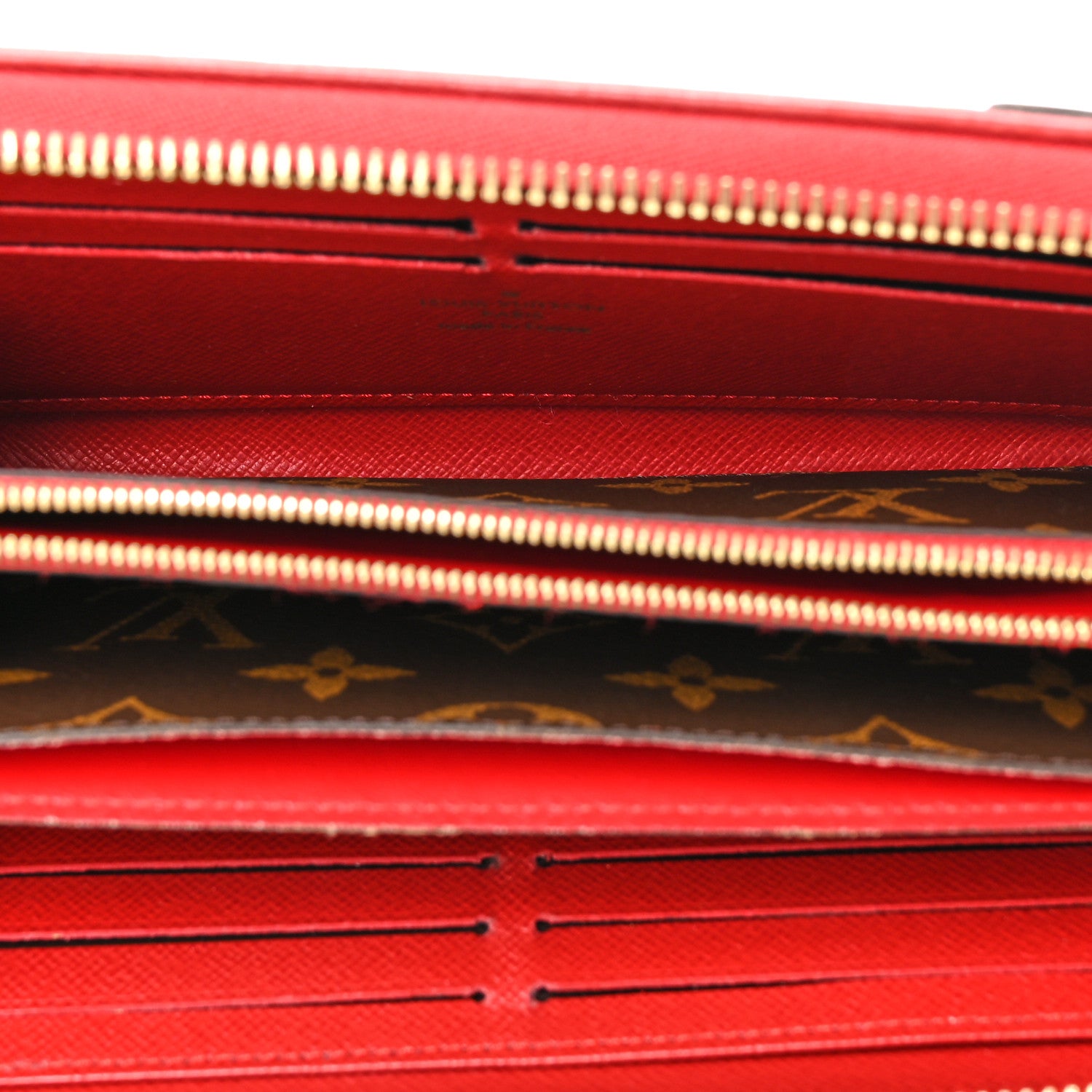 Louis Vuitton Monogram Retiro Zippy Wallet Cherry 5 of 13