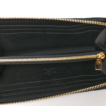 Louis Vuitton Empreinte Clemence Wallet Black 5 of 7