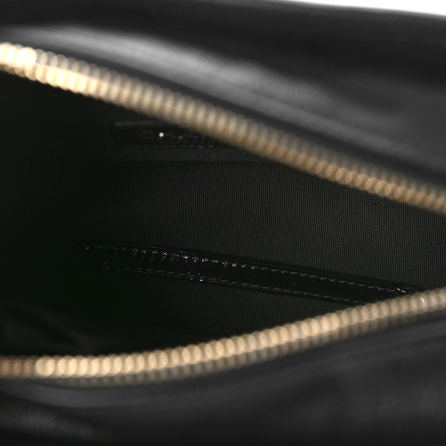 Chanel Patent Goatskin Quilted Small Gabrielle Hobo Black 5 of 8
