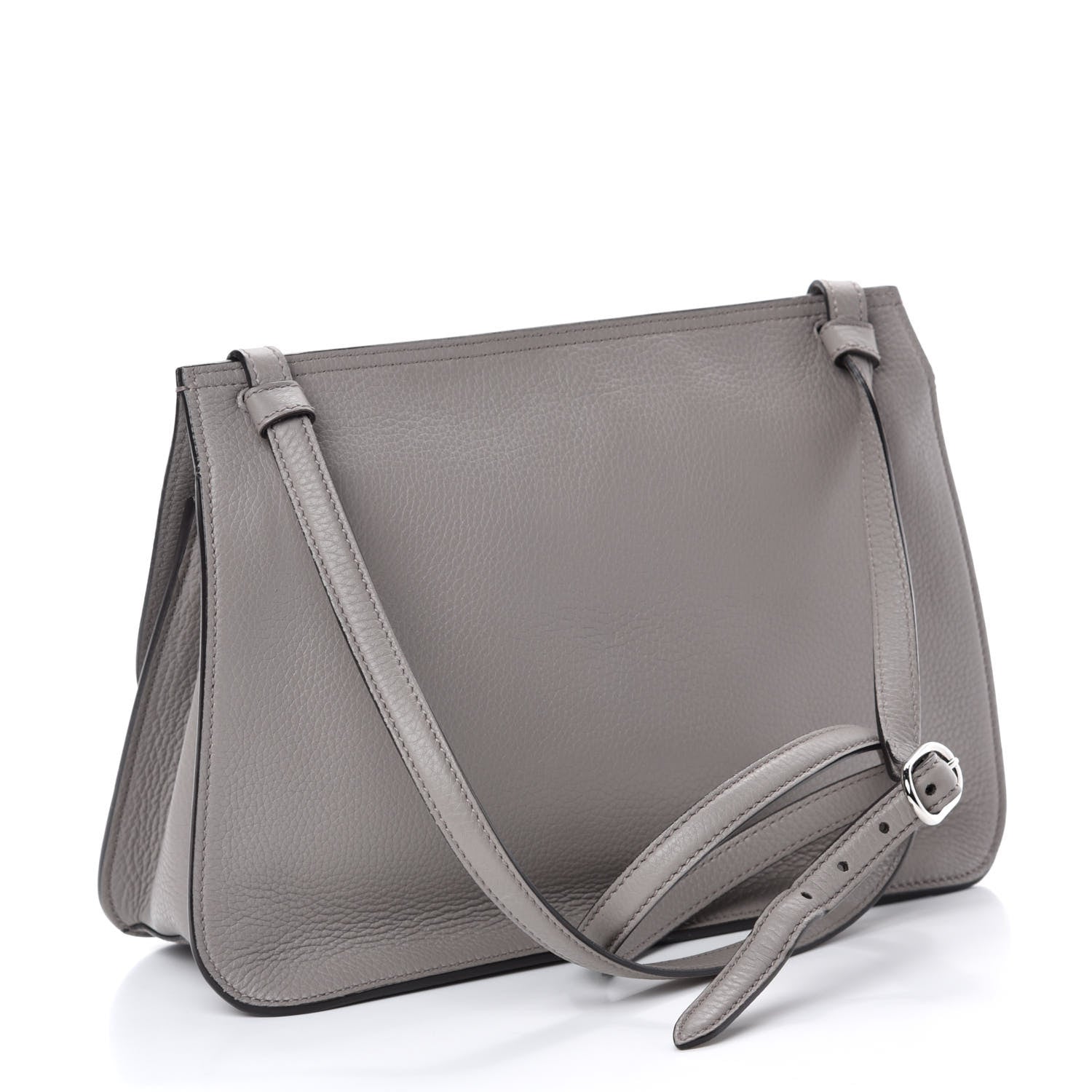 Gucci Cellarius Calfskin Medium Bamboo Daily Flap Shoulder Bag Storm Grey 3 of 11