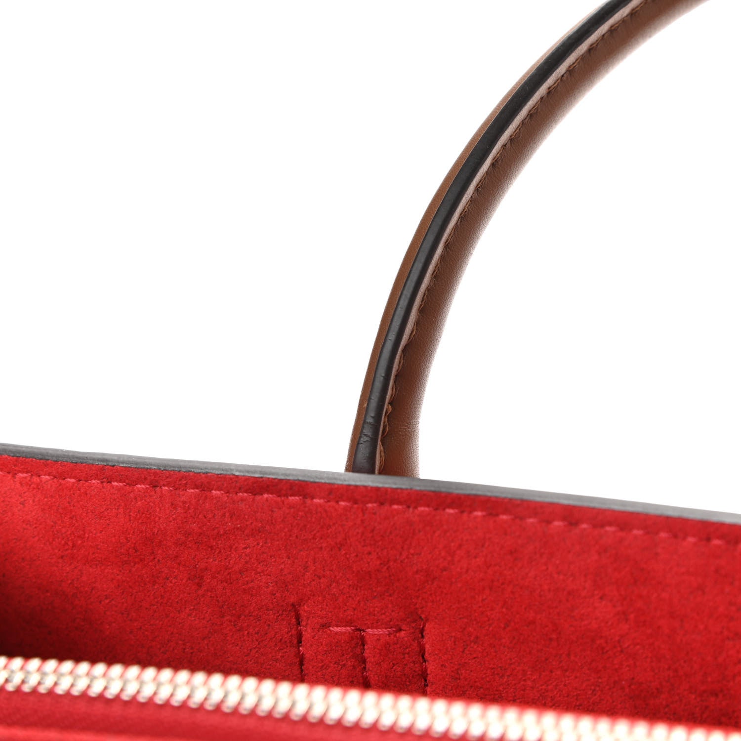 Louis Vuitton Monogram Cuir Plume Very Tote MM Rubis Noisette 11 of 11