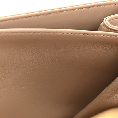 Saint Laurent Smooth Calfskin Le Maillon Satchel Dark Beige 14 of 15
