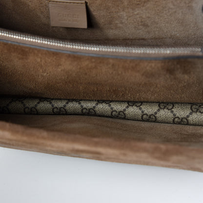 Gucci GG Supreme Monogram Small Dionysus Shoulder Bag Taupe 11 of 11