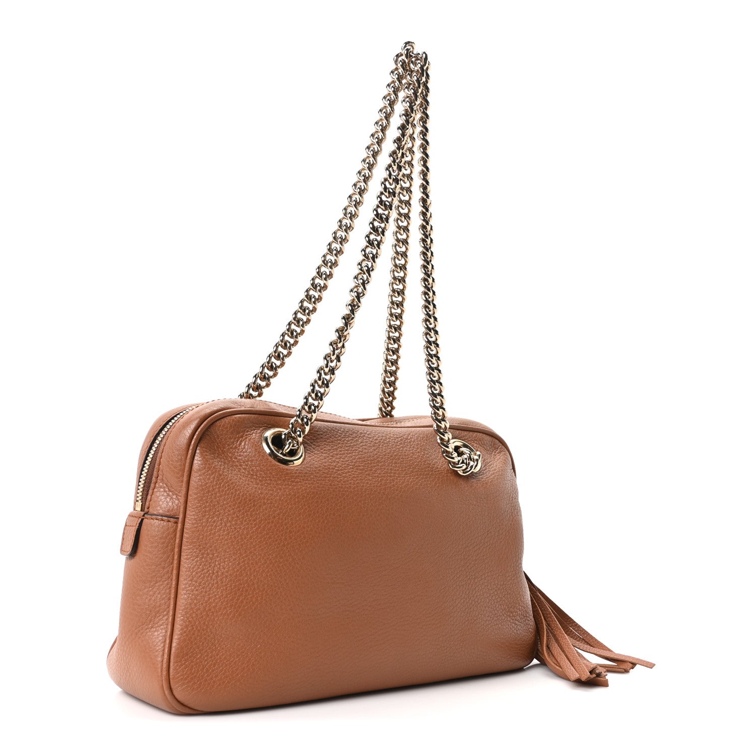 Gucci Pebbled Calfskin Small Soho Bowler Moka 3 of 10