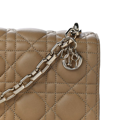 Christian Dior Lambskin Cannage Large Miss Dior Flap Beige 10 of 10
