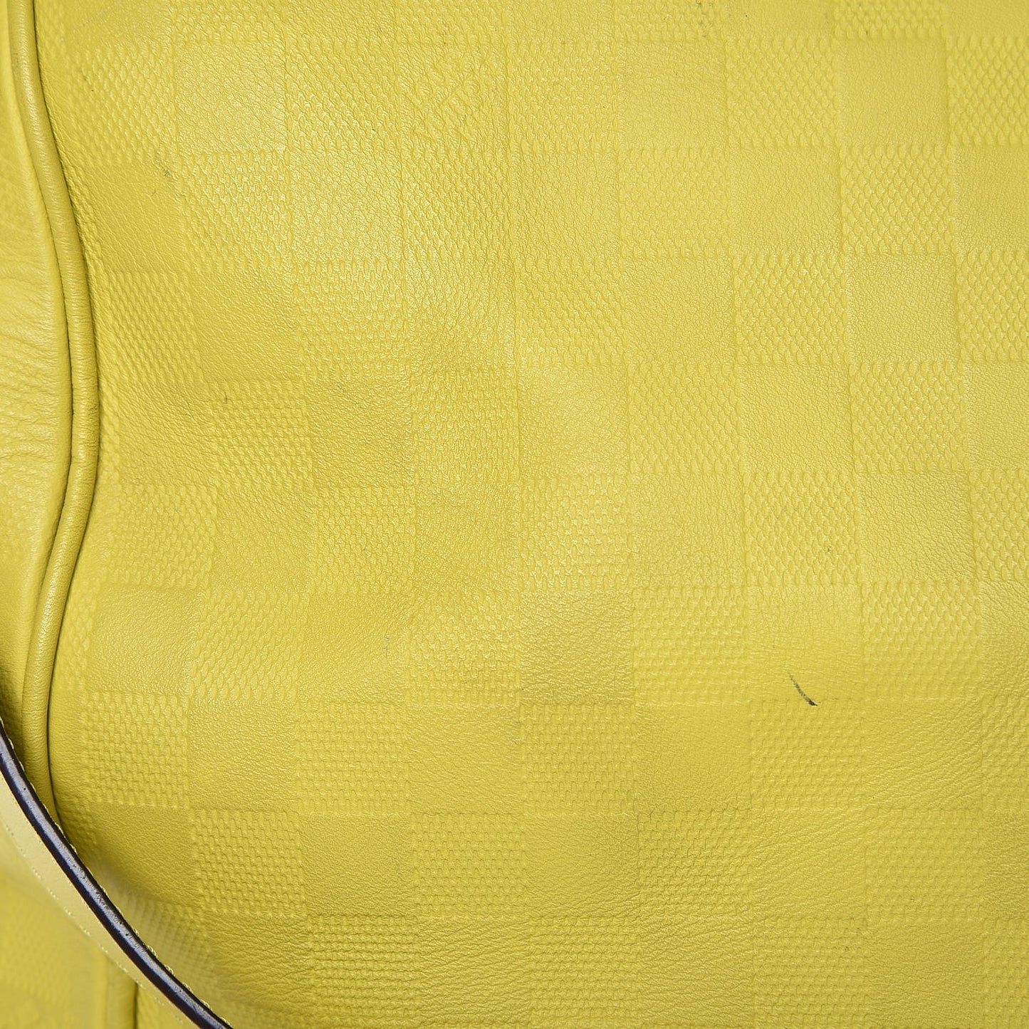 Damier Infini Keepall Bandouliere 45 Vert Acide