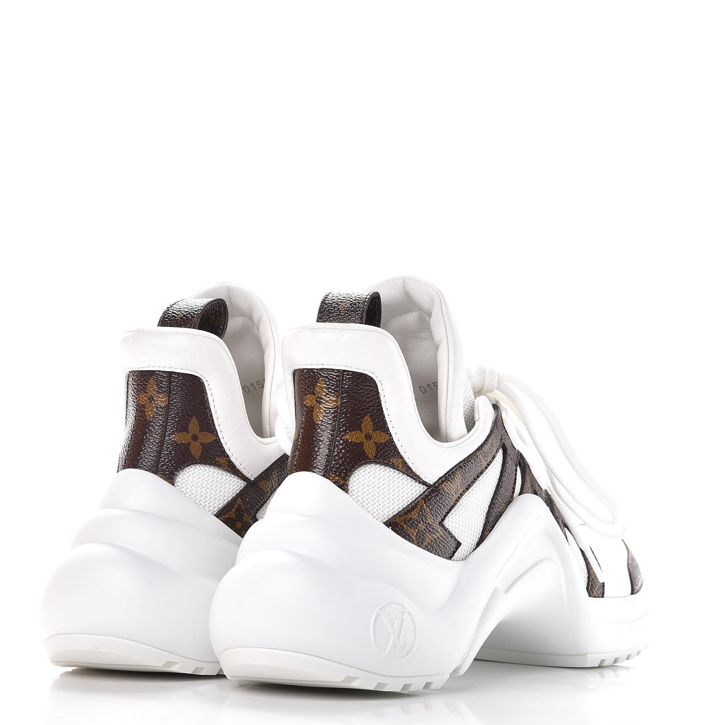 Patent Monogram LV Archlight Sneakers 36.5 White